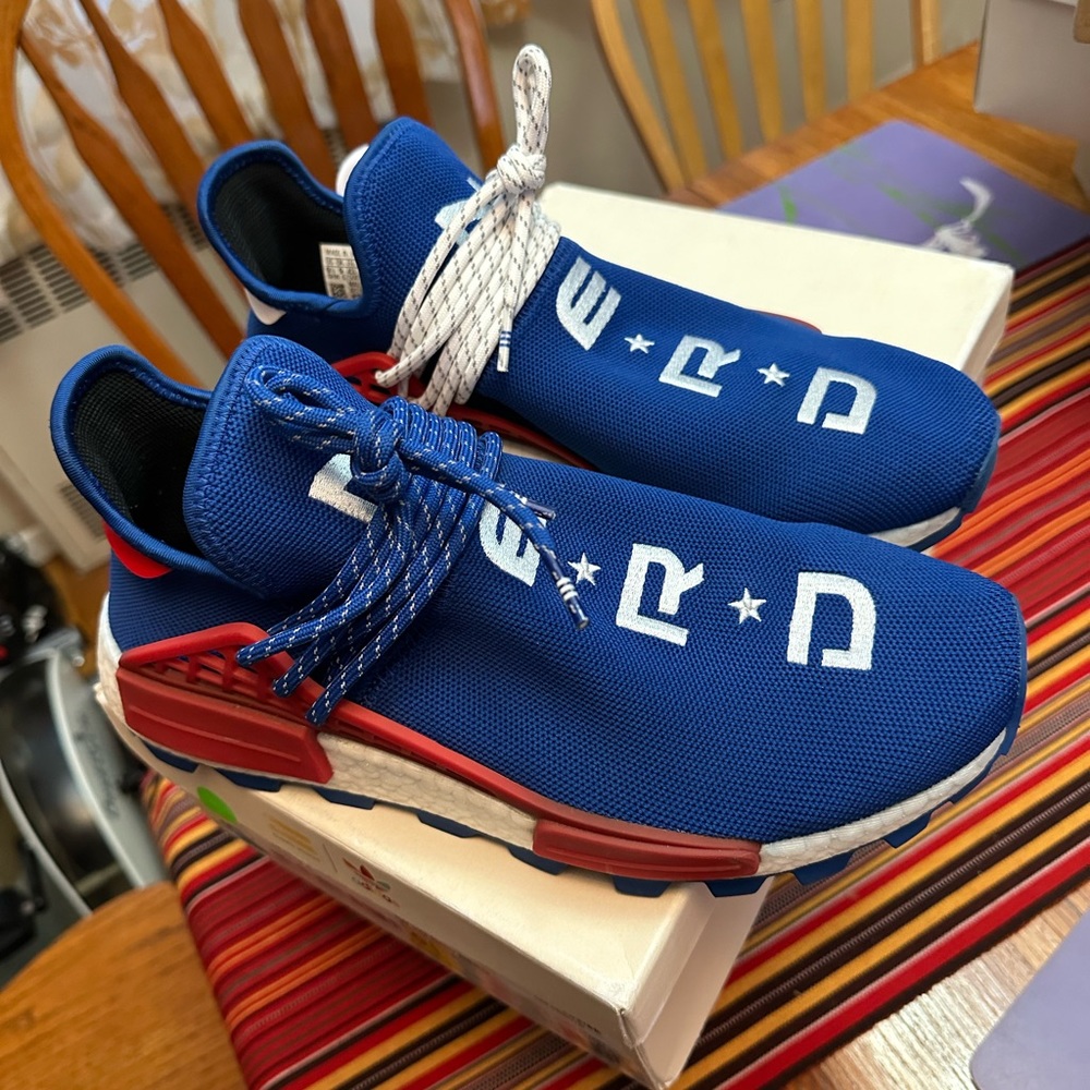 Pharrell Williams Blue NERD Human Race Trail
